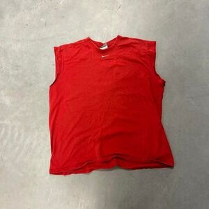 Vintage Nike Center Swoosh Cut Off Shirt